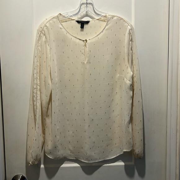 Banana Republic Tops - Banana Republic Blouse, size L. Great detail and trim.